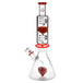 Pulsar Love Heart Beat Glycerin Beaker Pipe - Glasss Station