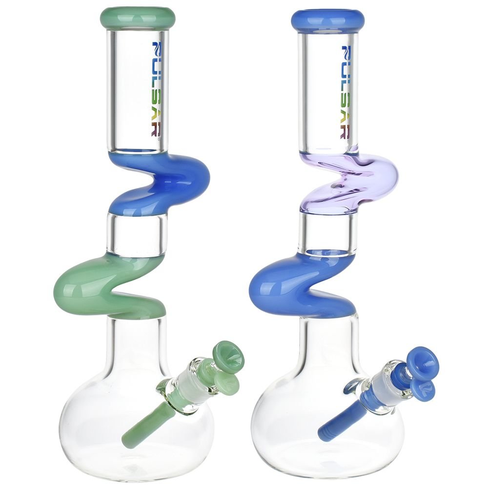 Pulsar Paths Of Joy Glass Water Pipe - Glasss Station