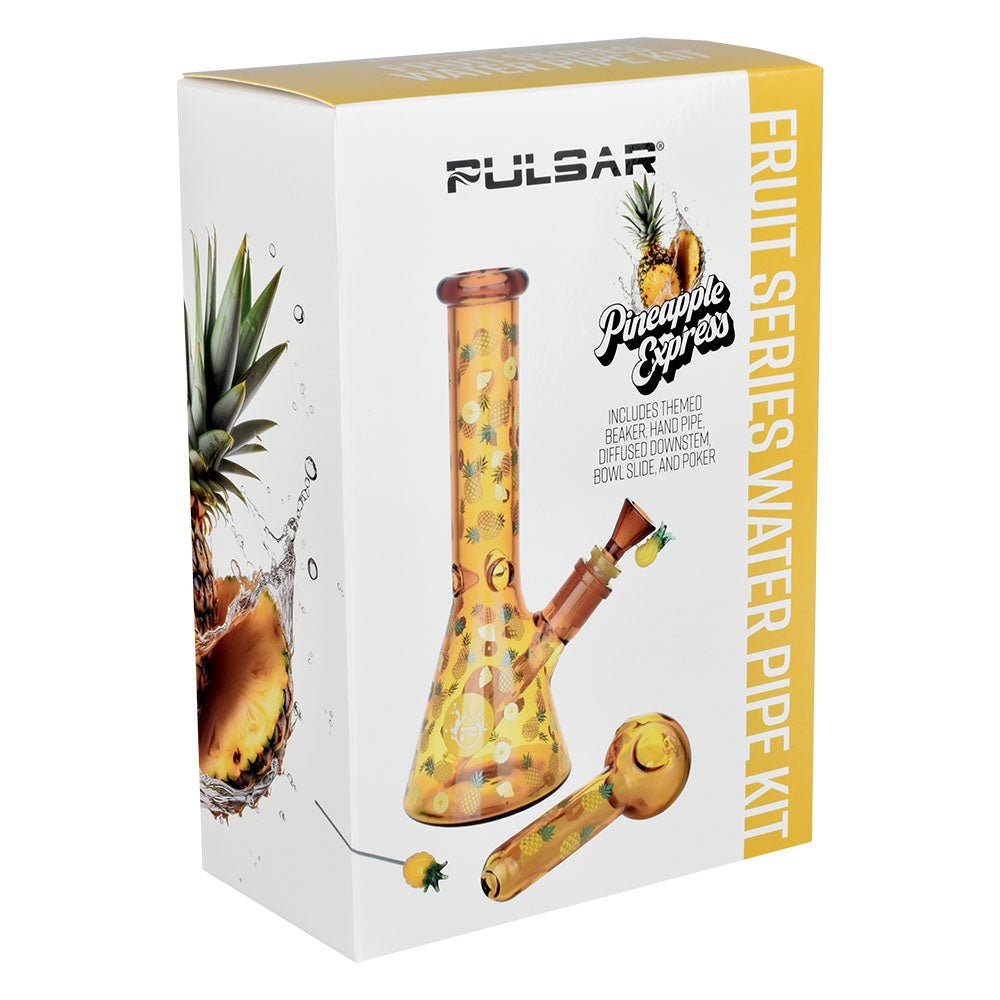Pulsar Pineapple Express Herb Pipe Glow Duo - Glasss Station