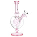 Pulsar Pink Heart Chalice Water Pipe - Glasss Station