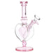 Pulsar Pink Heart Chalice Water Pipe - Glasss Station