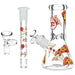Pulsar Pizza Design Beaker Bong - Glasss Station