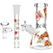 Pulsar Pizza Design Beaker Bong - Glasss Station