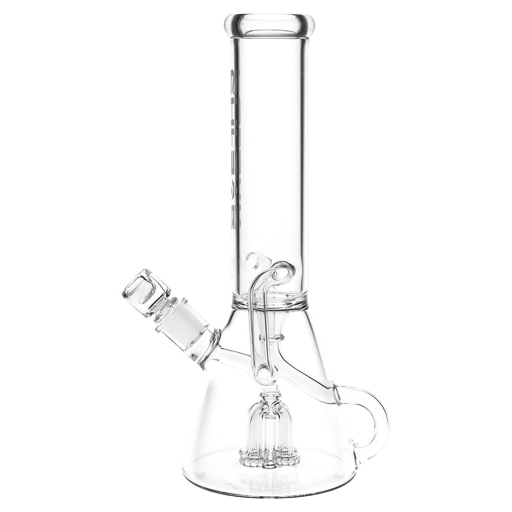 Pulsar Quad - Arm Mini Perc Recycler Beaker Bong - Glasss Station
