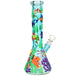 Pulsar Reef Riot Glow In The Dark Beaker Bong - Glasss Station