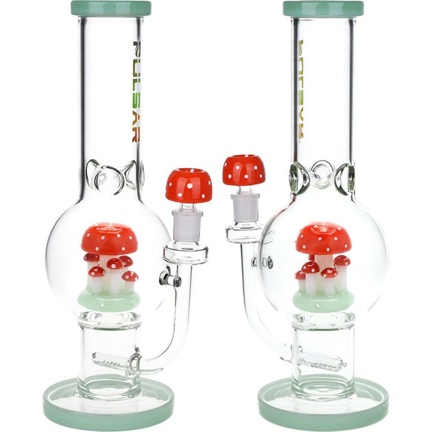 Pulsar Shroom Colony Perc Bubble Base Water Pipe - Glasss Station