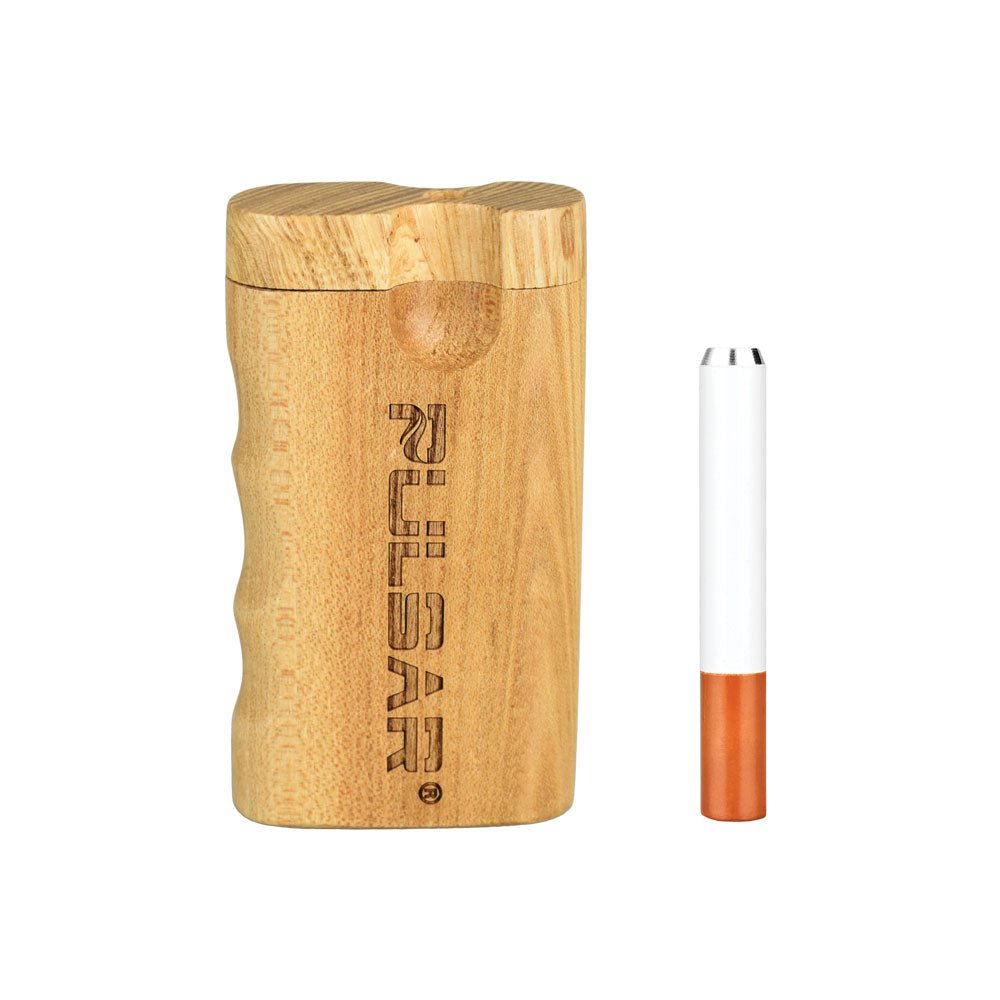 Pulsar Small Pistol Grip Wood Twist Top Dugout - Glasss Station