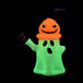 Pumpkin Head Ghost Glow In The Dark Bong - Glasss Station