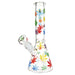 Rainbow Pride Leaf Beaker Water Pipe - Glasss Station