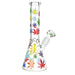 Rainbow Pride Leaf Beaker Water Pipe - Glasss Station