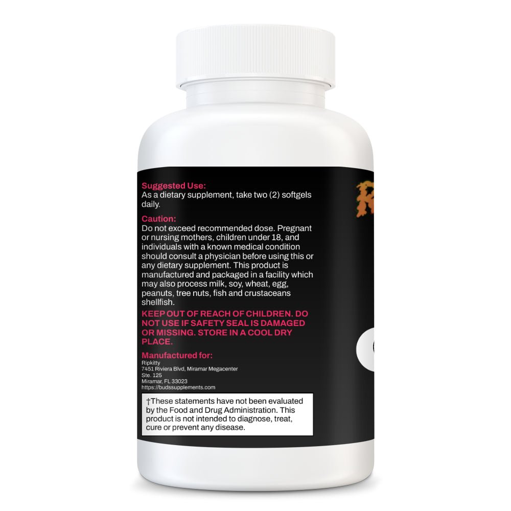 Ripkitty Cranberry Extract Softgels - Glasss Station