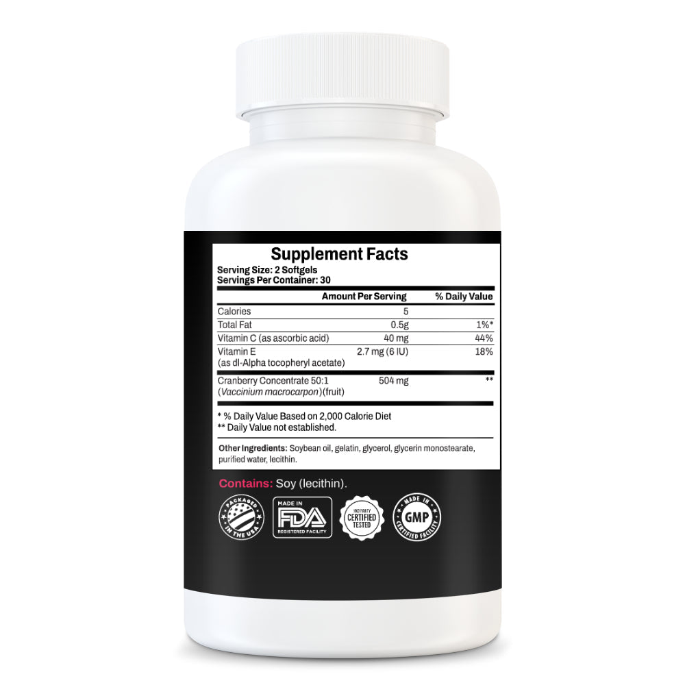 Ripkitty Cranberry Extract Softgels - Glasss Station