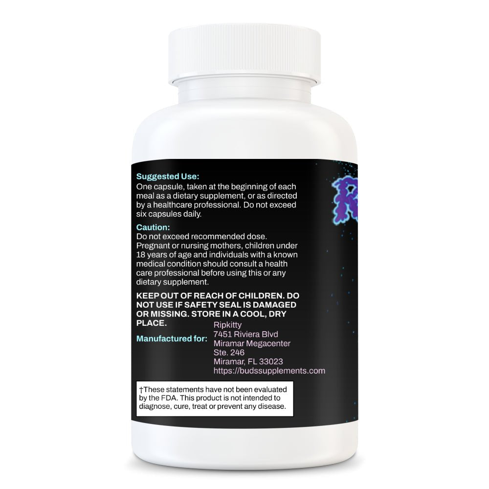 Ripkitty Digestive Enzyme Complex Capsules - Glasss Station