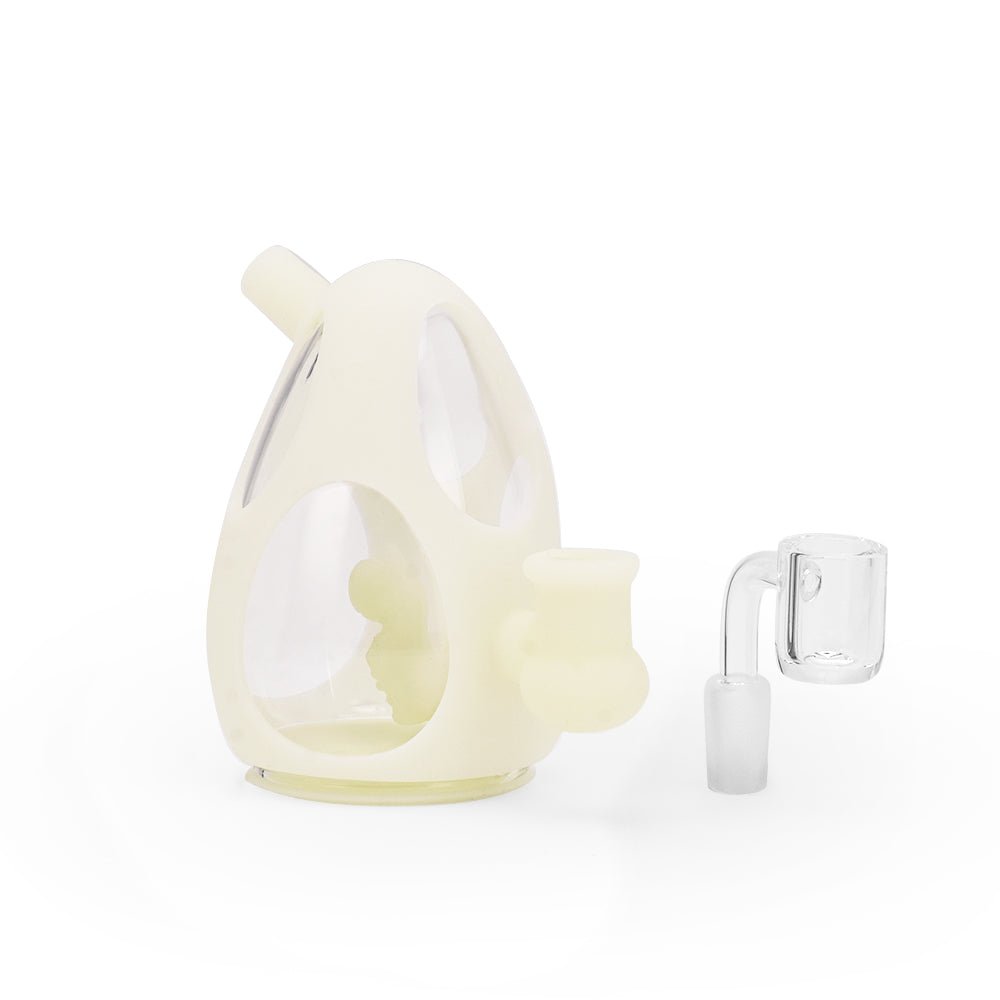 Ritual 5'' Silicone Yoshi Egg Rig - UV Titanium White - Glasss Station
