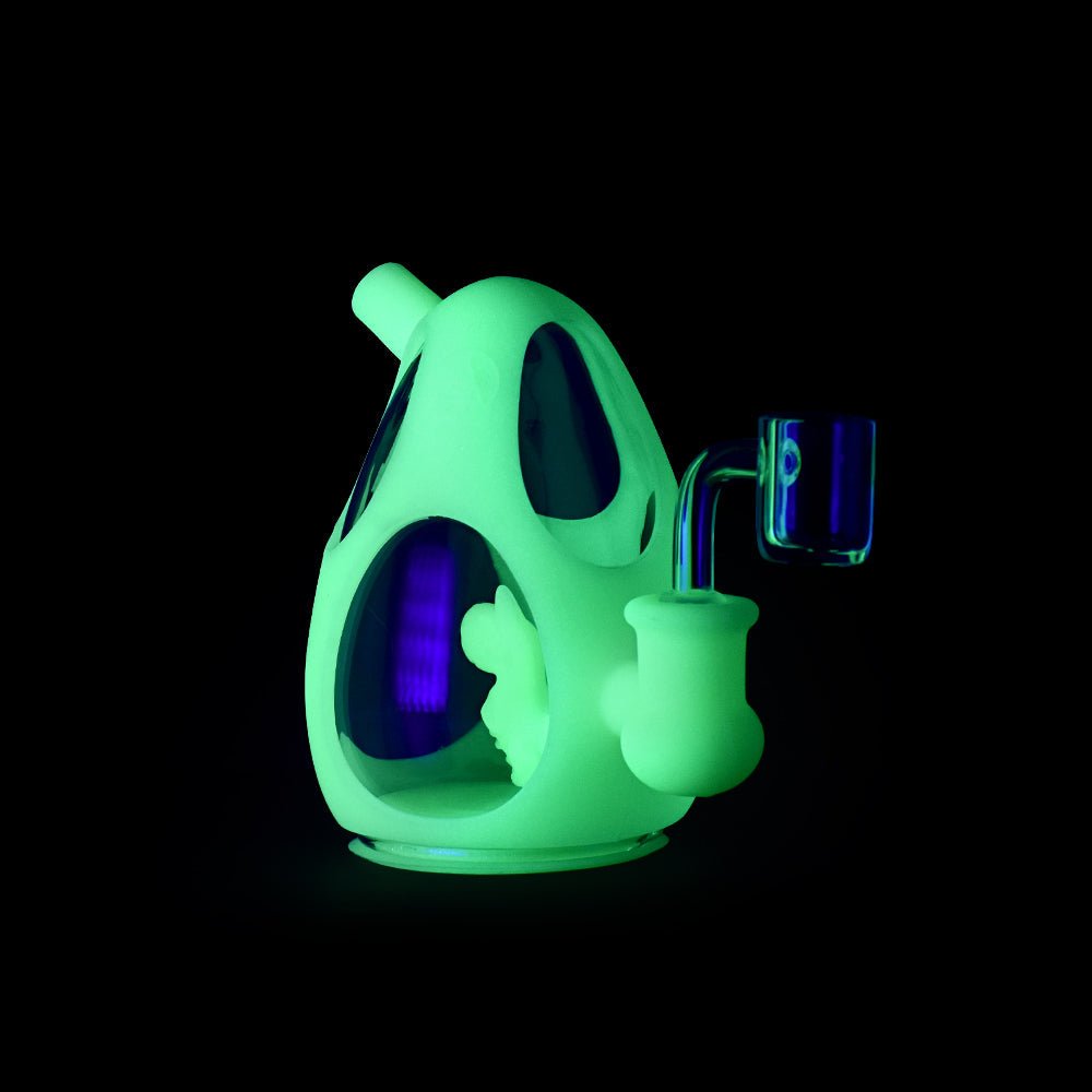Ritual 5'' Silicone Yoshi Egg Rig - UV Titanium White - Glasss Station