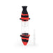 Ritual Silicone Deluxe Black &amp; Red Nectar Collector - Glasss Station