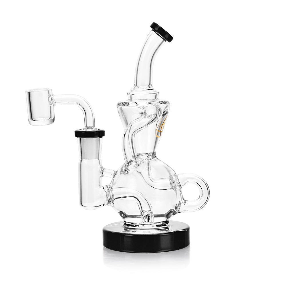 Ritual Smoke Air Bender Bubble-Cycler Rig Black - Glasss Station