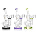 Ritual Smoke Air Bender Bubble-Cycler Rig Black - Glasss Station