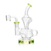 Ritual Smoke Air Bender Bubble-Cycler Rig Lime Green - Glasss Station