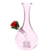 Rose in Vase Glass Water Pipe - Glasss Station