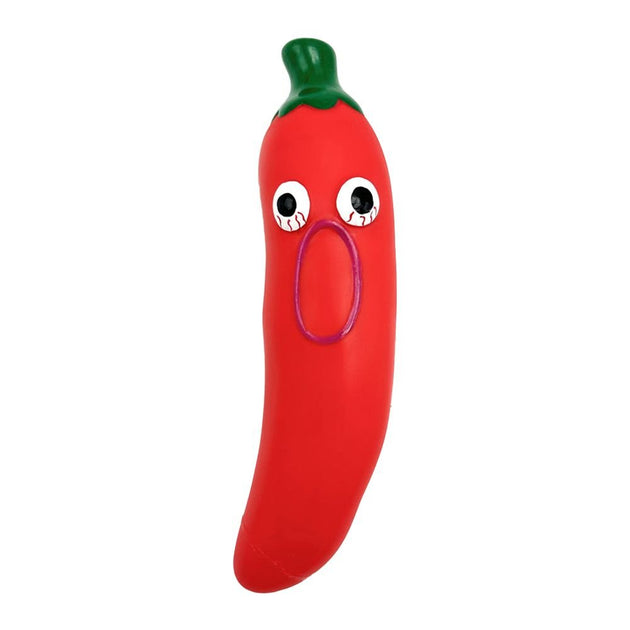 Screaming Chili Pepper Squeak Toy - Glasss Station