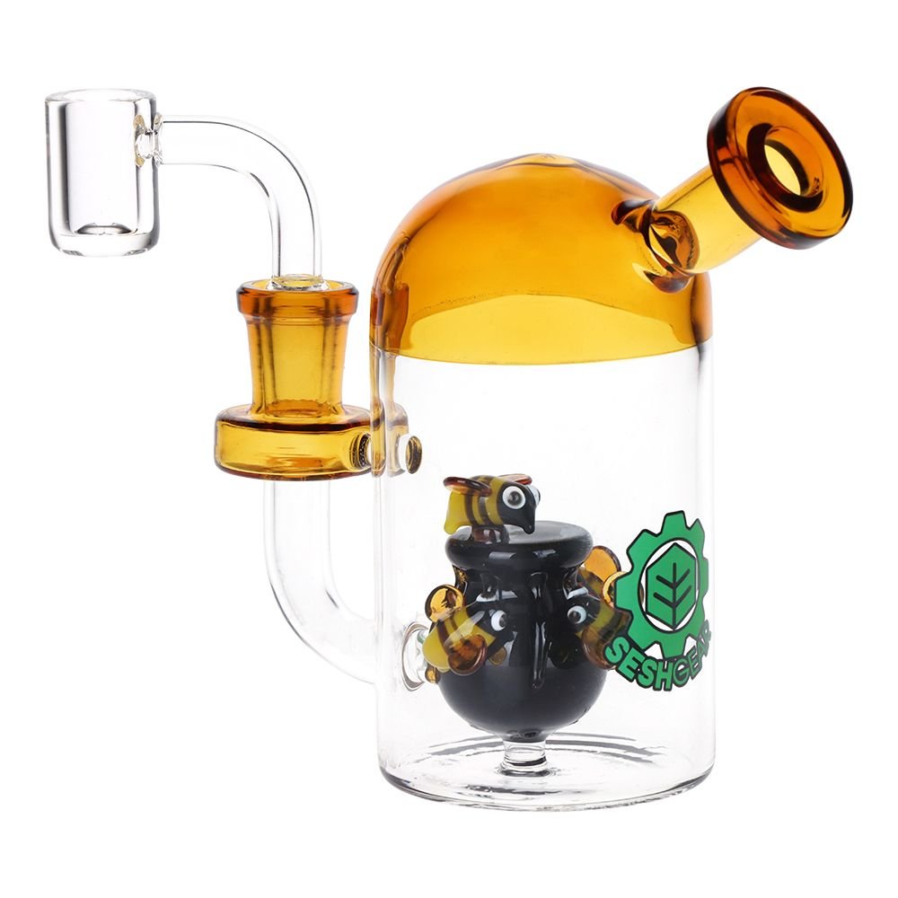 SeshGear Buzzin' Around the Honey Pot Dab Rig - Glasss Station