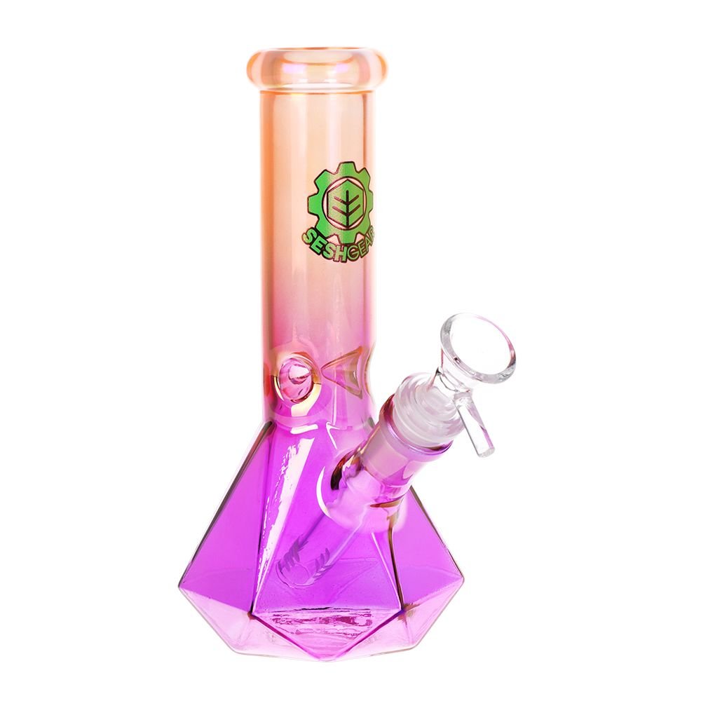 SeshGear Diamond Base Beaker Bong - Glasss Station