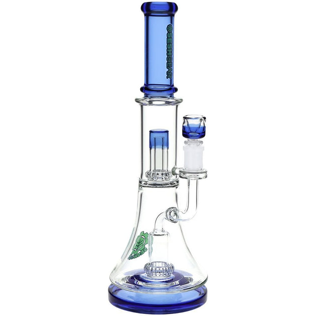 SeshGear Double Showerhead Perc Water Pipe - Glasss Station