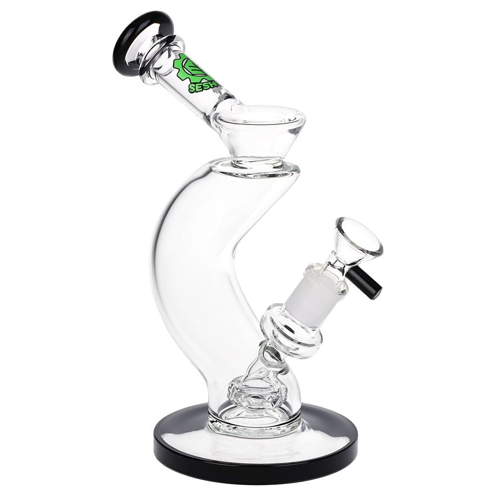 SeshGear Hip Check Curved Water Pipe - Glasss Station