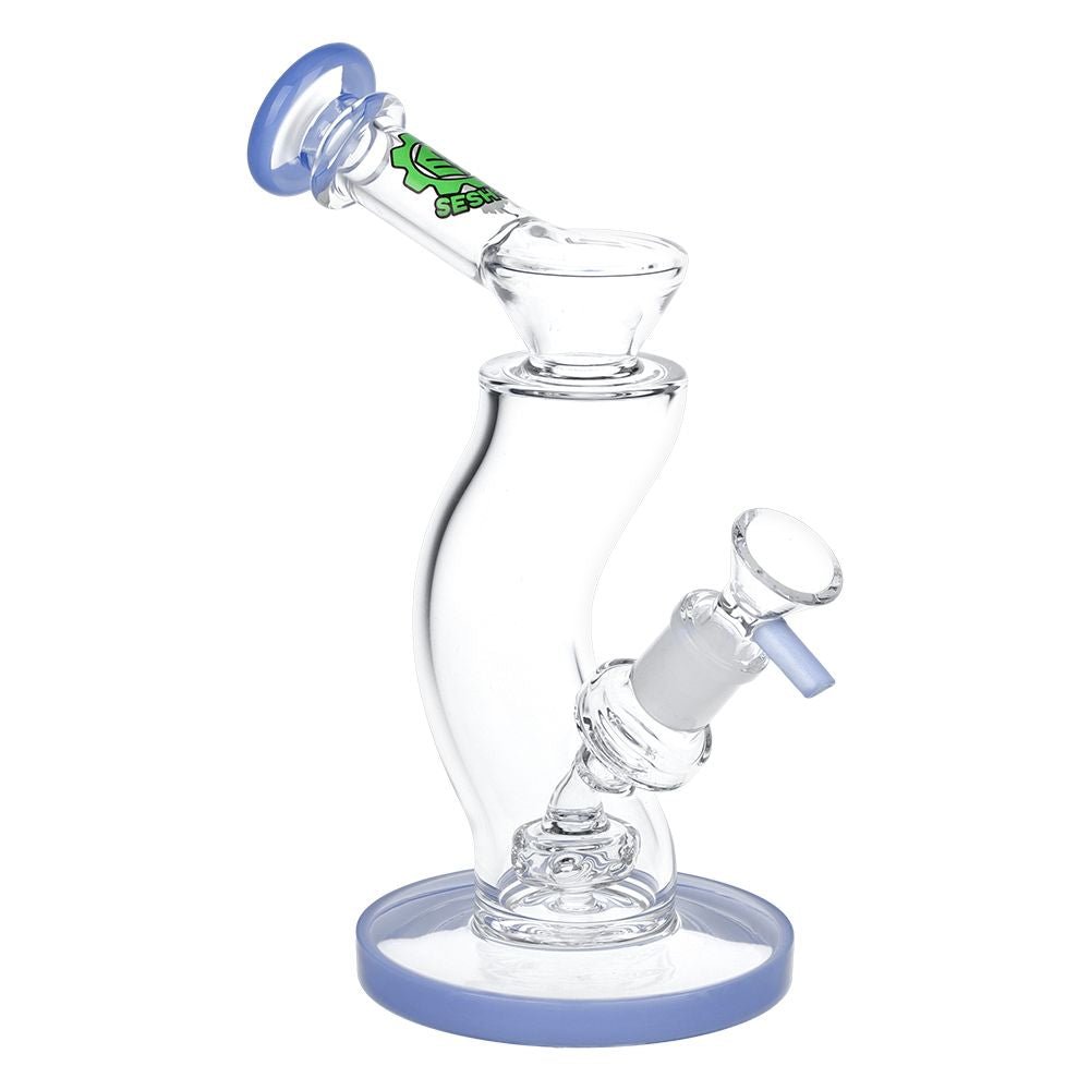 SeshGear Hip Check Curved Water Pipe - Glasss Station