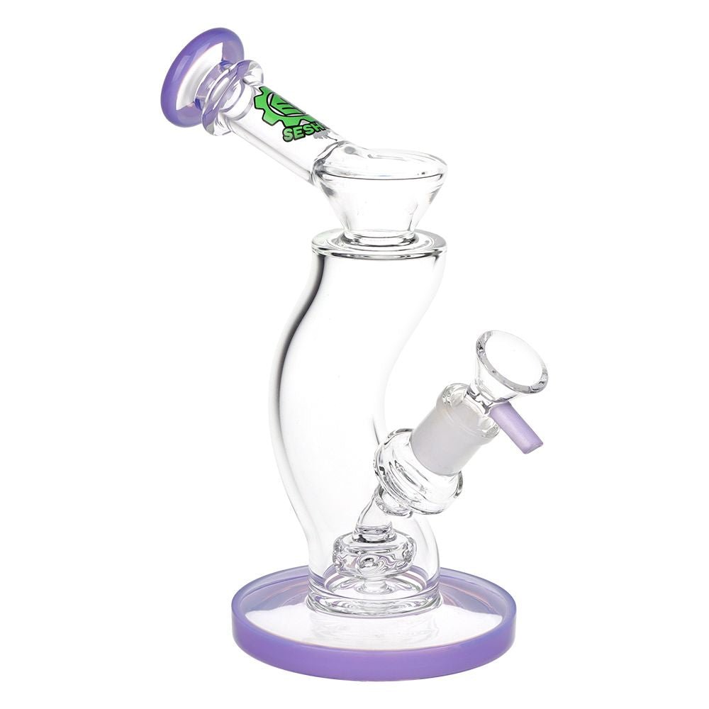 SeshGear Hip Check Curved Water Pipe - Glasss Station