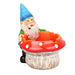 Smoking Gnome Mushroom Ceramic Ashtray - Glasss Station