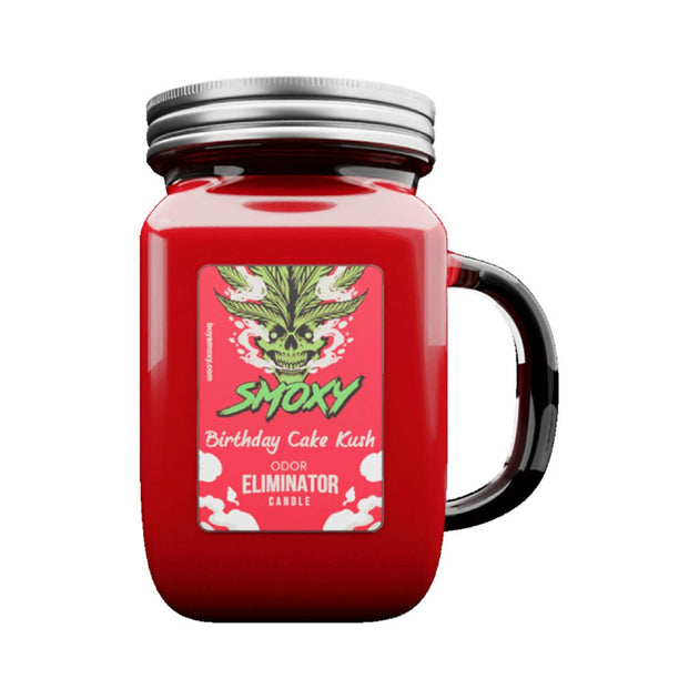 Smoxy Birthday Cake Kush Odor Candle - Glasss Station