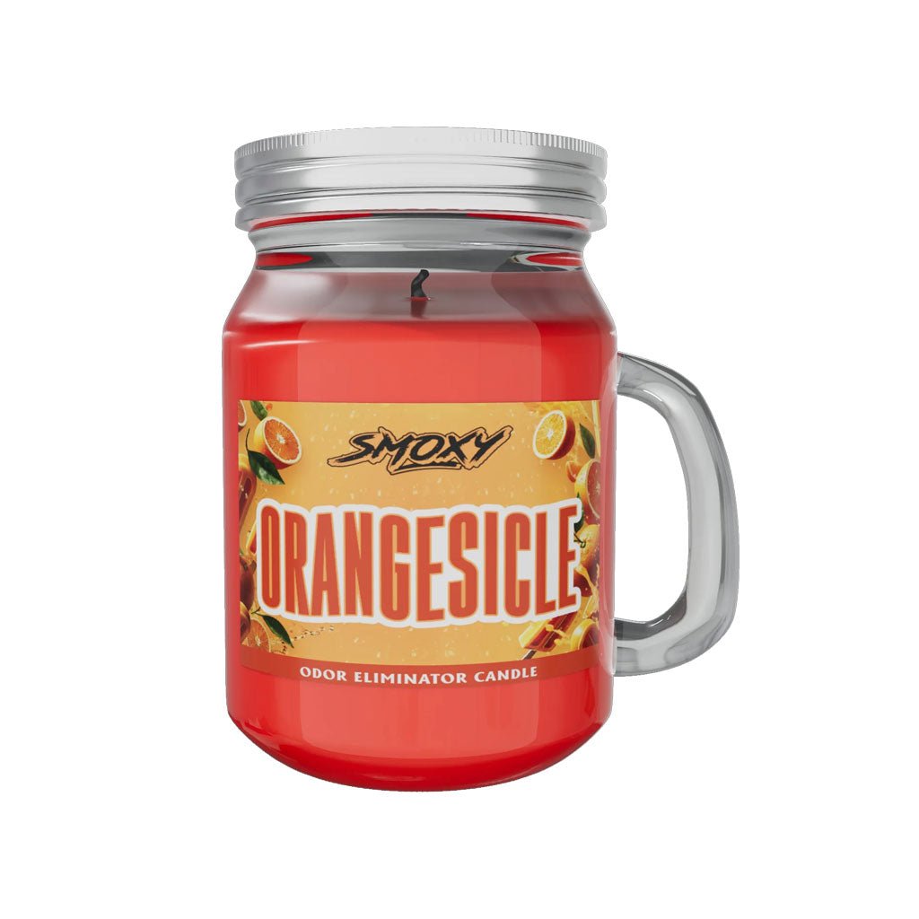Smoxy Orange Soda Smoke Odor Candle - Glasss Station
