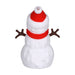 Snappy Snowman Silicone Water Pipe - Glasss Station
