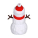 Snappy Snowman Silicone Water Pipe - Glasss Station