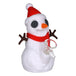 Snappy Snowman Silicone Water Pipe - Glasss Station