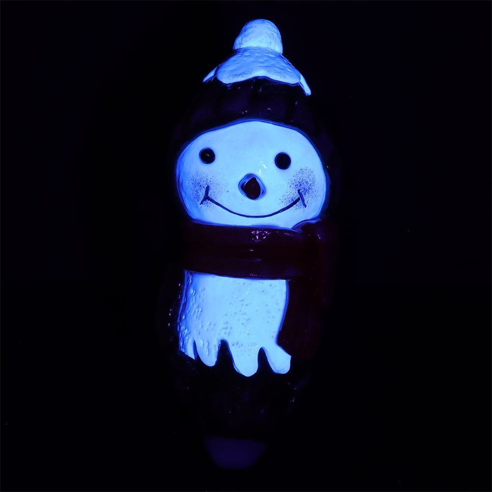 Snowman Enamel Resin Sculpted Spoon - Glasss Station
