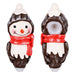 Snowman Enamel Resin Sculpted Spoon - Glasss Station