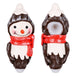Snowman Enamel Resin Sculpted Spoon - Glasss Station