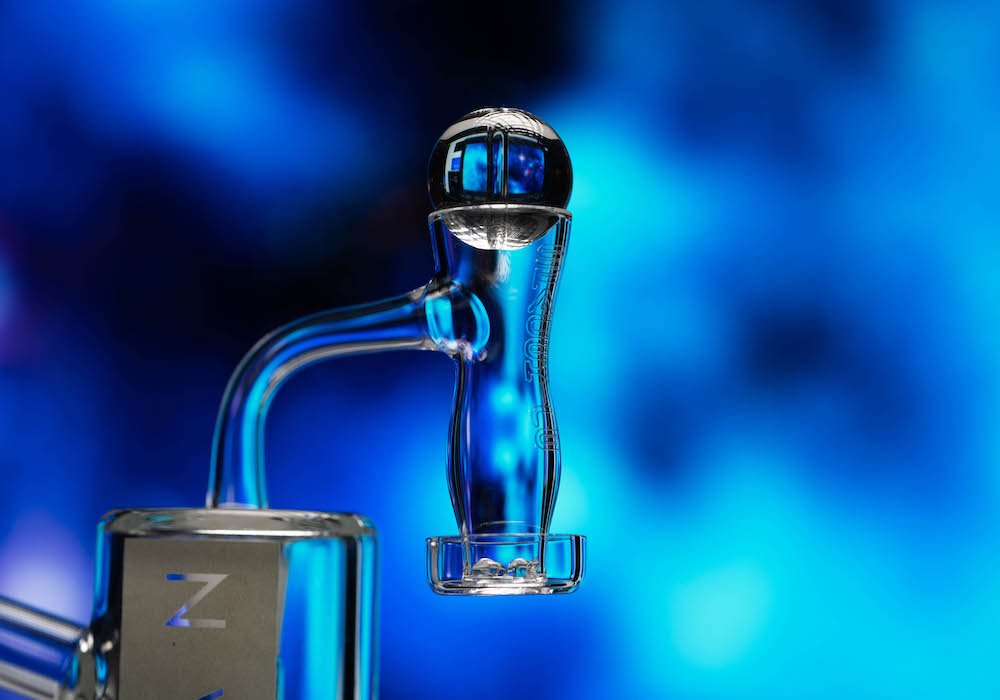 Space King Fully Fused Long Barrel Terp Slurper - Glasss Station