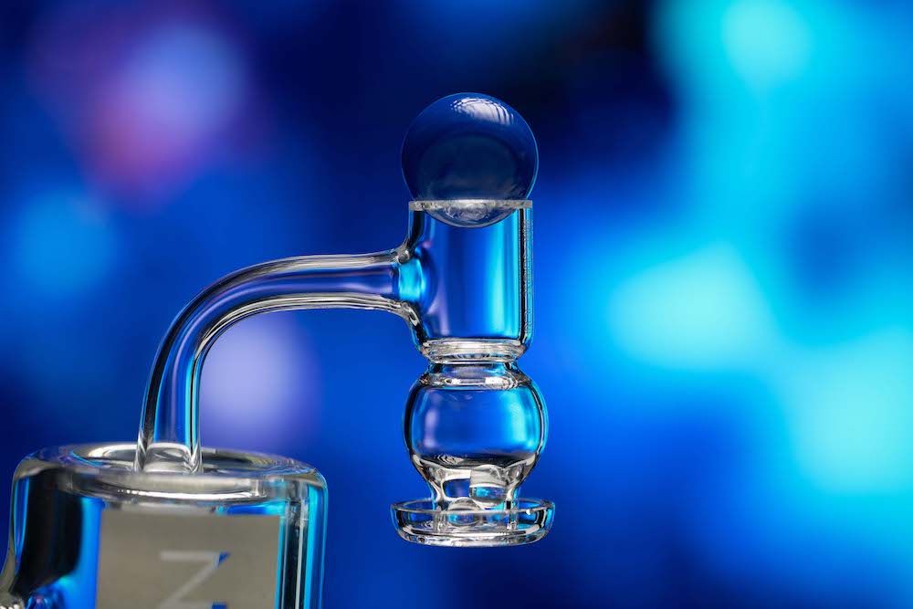 Space King Fully Fused Round Belly Terp Slurper - Glasss Station