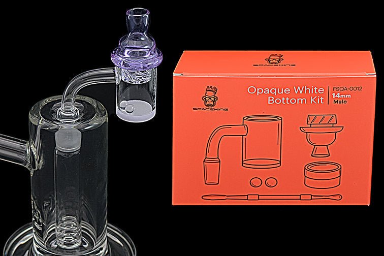 Space King Opaque White Bottom Banger Kit - Glasss Station
