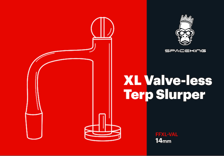 Space King XL Valve - Less Terp Slurper - Glasss Station