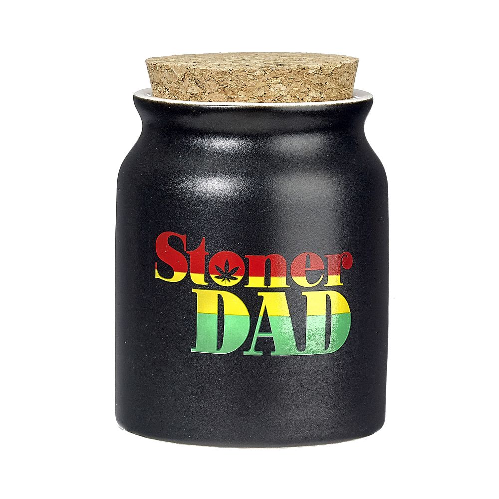 Stoner Dad Ashtray and Stash Jar Set - Glasss Station