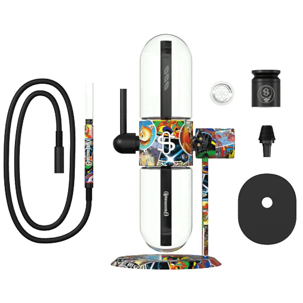 Stündenglass x Grateful Dead Legacy Patchwork Gravity Bong - Glasss Station