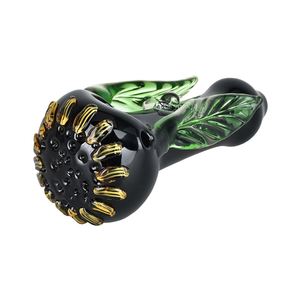 Sunflower Glass Hand Pipe - Glasss Station
