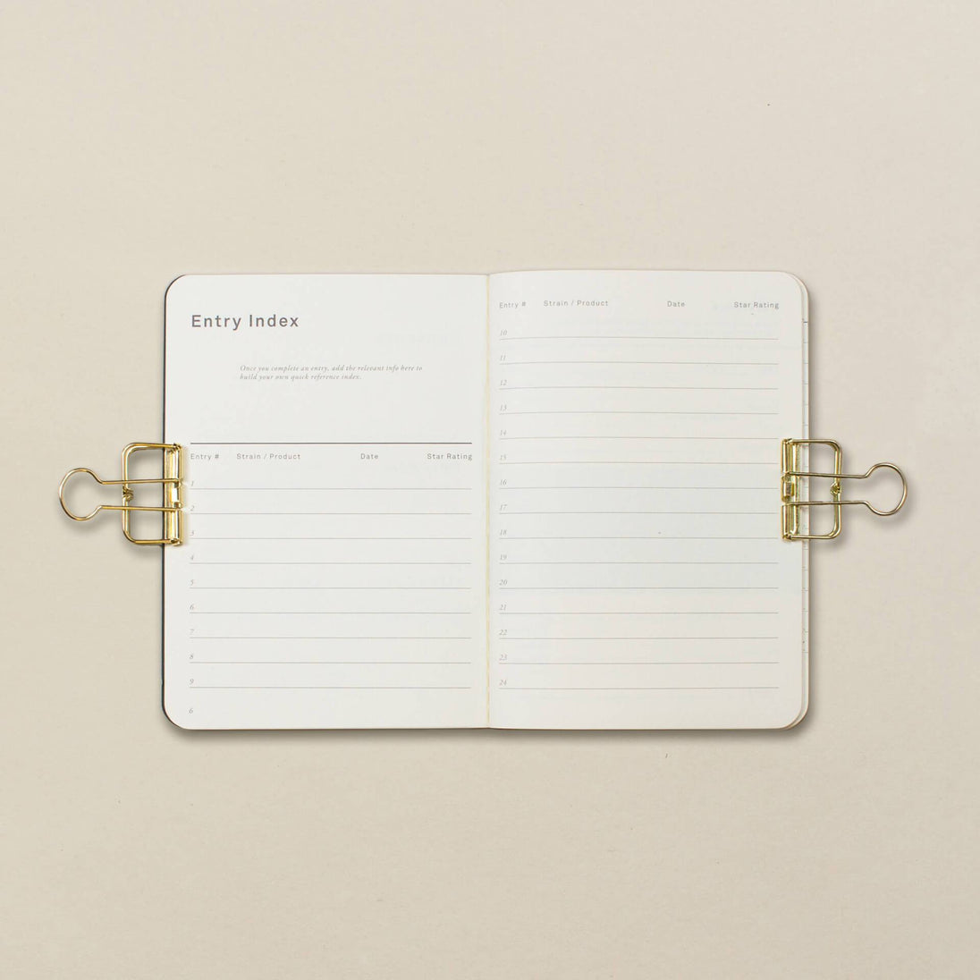 The Cannabis Taster Journal - Glasss Station