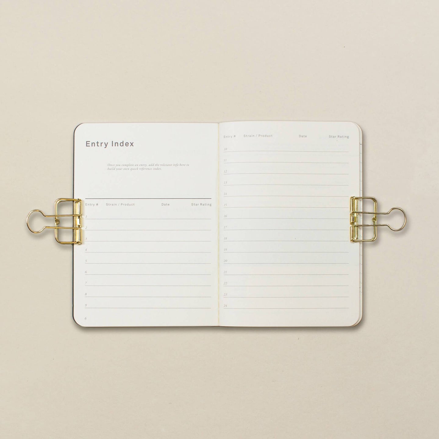 The Cannabis Taster Journal - Glasss Station