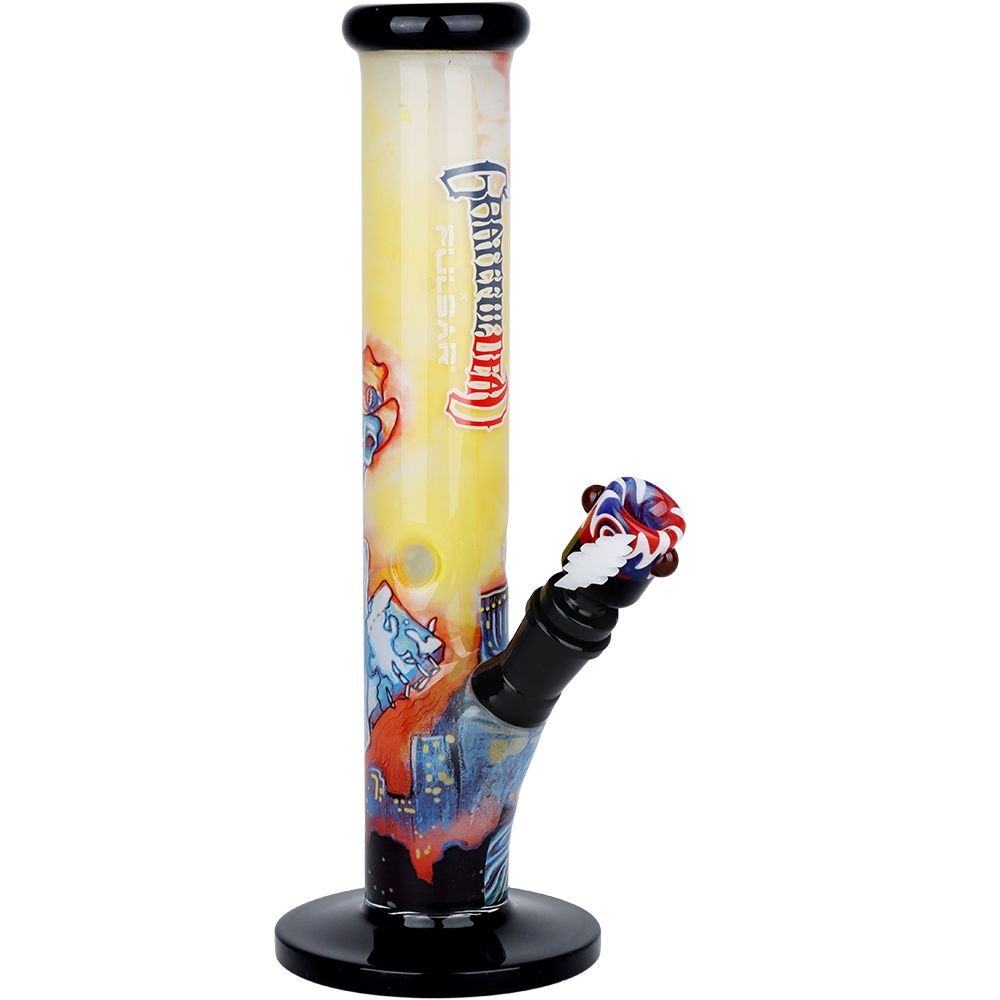 The Grateful Dead x Pulsar Inside Print Straight Tube Bong - Glasss Station